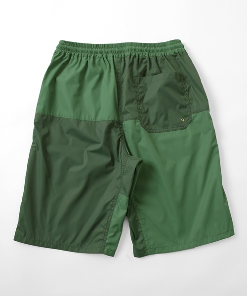 GLAZOS（グラソス）の「【水陸両用】ポリエステル・切り替え配色ショートパンツ（その他パンツ・キッズ・グリーン/グレイッシュブルー・170cm/160cm/140cm/150cm）」の12枚目の写真