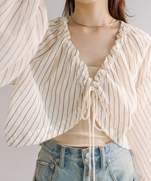 mystic | ドロストボレロシャツ(シャツ/ブラウス)