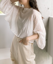 mystic | ドロストボレロシャツ(シャツ/ブラウス)