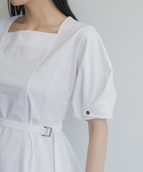 UNITED TOKYO（ユナイテッドトウキョウ）の「ロベルトカットソーブラウス（Tシャツ/カットソー・レディース・ホワイト/ブラック・FREE）」の10枚目の写真