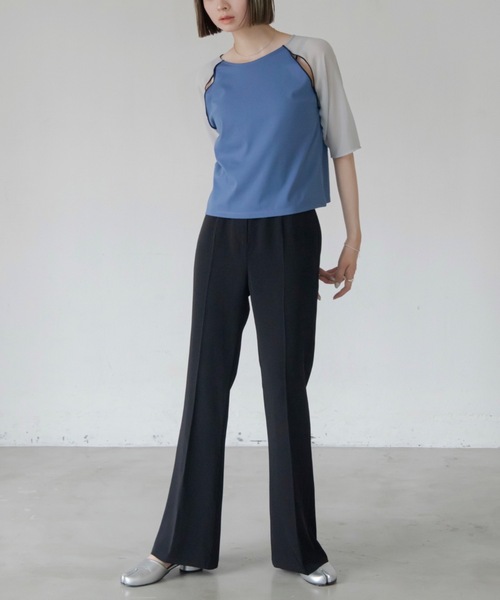 VACANCY(ヴァカンシー)の「フレアスラックスパンツ/美脚パンツ(その他パンツ・レディース・ブラック/ブラウン・SMALL/MEDIUM/LARGE)」の15枚目の写真