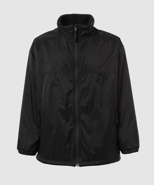 PORTER CLASSIC（ポータークラシック）の「LINER NYLON FLEECE ZIP UP (POLARTEC) / WEATHER MP CONNECTION（ナイロンジャケット・メンズ・ブルー/ブラック/オリーブ・3/4）」の2枚目の写真