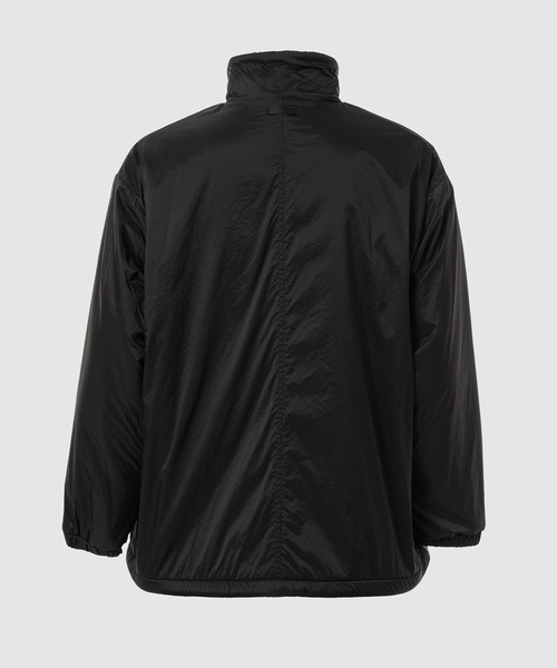 PORTER CLASSIC（ポータークラシック）の「LINER NYLON FLEECE ZIP UP (POLARTEC) / WEATHER MP CONNECTION（ナイロンジャケット・メンズ・ブルー/ブラック/オリーブ・3/4）」の4枚目の写真