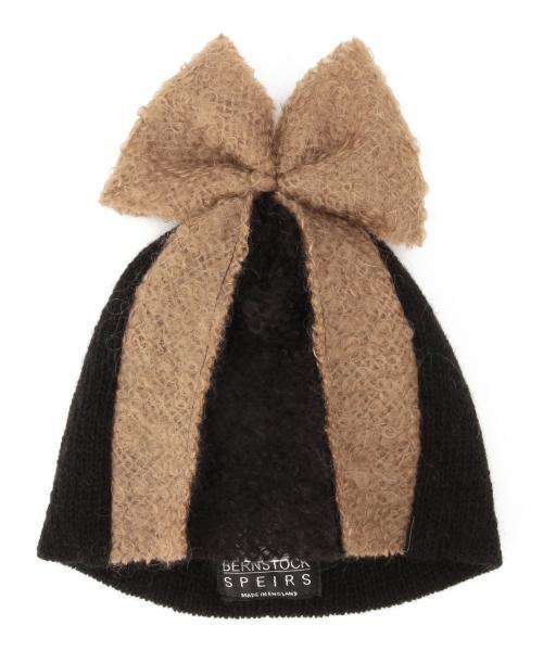 Ray BEAMS(レイビームス)の「BERNSTOCK SPEIRS / "Stripe Ski" ビーニーキャップ(ニットキャップ/ビーニー・レディース・グレー/ブラウン系その他・ONE SIZE)」の3枚目の写真