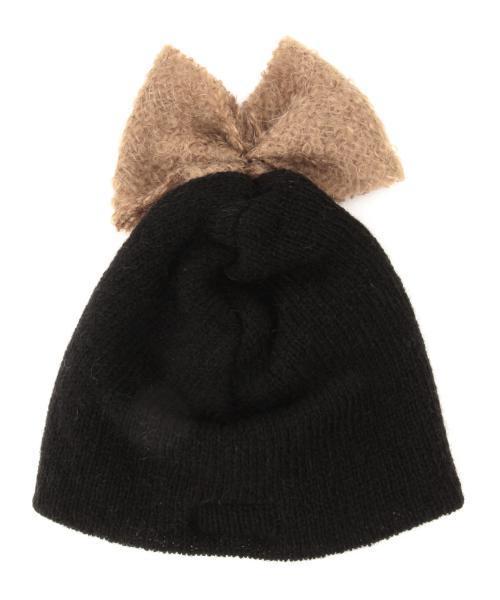 Ray BEAMS(レイビームス)の「BERNSTOCK SPEIRS / "Stripe Ski" ビーニーキャップ(ニットキャップ/ビーニー・レディース・グレー/ブラウン系その他・ONE SIZE)」の8枚目の写真