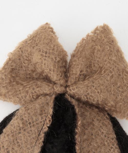 Ray BEAMS(レイビームス)の「BERNSTOCK SPEIRS / "Stripe Ski" ビーニーキャップ(ニットキャップ/ビーニー・レディース・グレー/ブラウン系その他・ONE SIZE)」の9枚目の写真