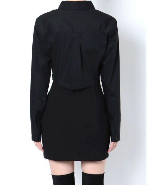 EMODA（エモダ）の「カットオフクロップドシャツ（シャツ/ブラウス・レディース・ホワイト/パープル/その他/その他1・FREE）」の11枚目の写真