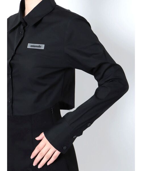 EMODA（エモダ）の「カットオフクロップドシャツ（シャツ/ブラウス・レディース・ホワイト/パープル/その他/その他1・FREE）」の13枚目の写真