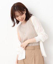 ◆シンプルだから着回ししやすい タンクトップ