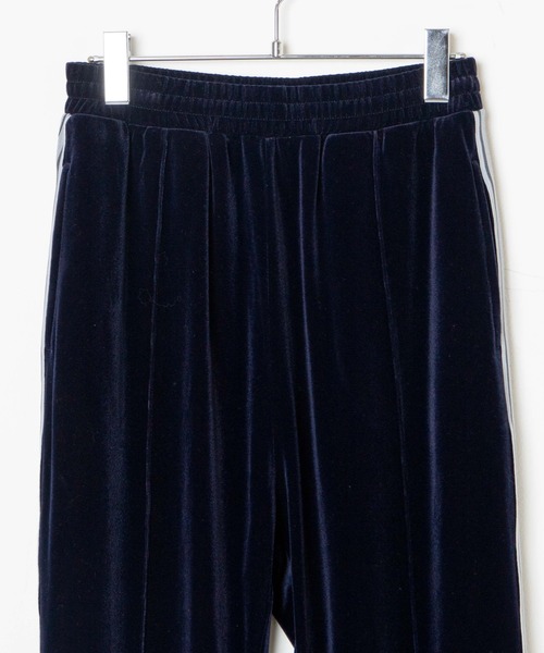 WEGO（ウィゴー）の「WEGO/【セットアップ】ベロアトラックパンツ（スウェットパンツ・レディース・カーキ/ネイビー・FREE）」の21枚目の写真
