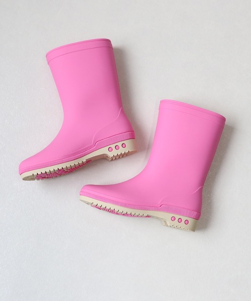 アサヒ（アサヒ）の「アサヒ キッズ　レインブーツ(アサヒ R310)（レインシューズ・キッズ・ブラック/ネイビー/ピンク/サックスブルー・19.0cm/20.0cm/21.5cm/22.0cm/21.0cm/22.5cm/23.0cm/23.5cm/24.0cm）」の4枚目の写真