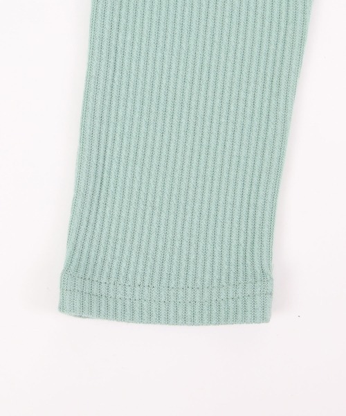 PUPPAPUPO(プッパプーポ)の「サロペット リブパンツ(その他パンツ・キッズ・モカ/ブルー/ブラック/ピンクベージュ/アイボリー/ベージュ/グレー/ミント/ピンク/チャコール・80/70/90)」の15枚目の写真