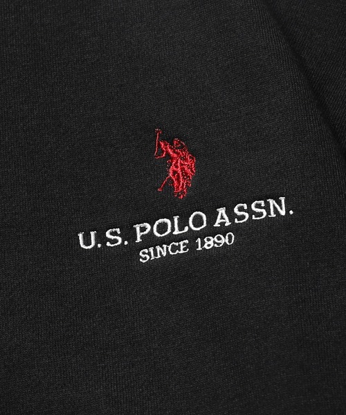 U.S. POLO ASSN.（ユーエスポロアッスン）の「U.S. POLO ASSN./ユーエスポロアッスン 裏起毛クルースウェット（スウェット・メンズ・アッシュグレー/ダークグリーン/ブラック/ネイビー・LL/M/L/S）」の9枚目の写真