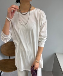 SHENERY | シルケットロングスリーブカットソー(Tシャツ/カットソー)