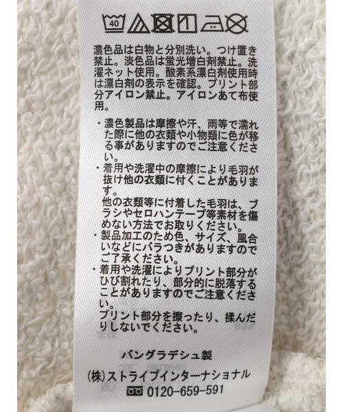 AMERICAN HOLIC(アメリカンホリック)の「ミニ裏毛ロゴカットプルオーバー②(Tシャツ/カットソー・レディース・ホワイト系その他・M/L)」の12枚目の写真