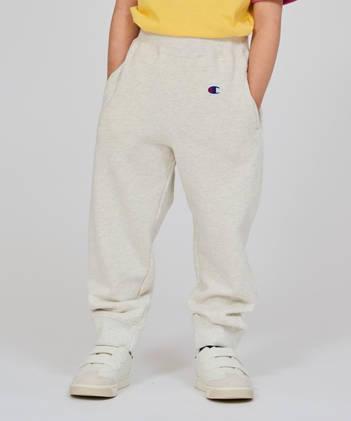Champion(チャンピオン)の「【Champion/チャンピオン】キッズ ベーシック スウェットパンツ(スウェットパンツ・キッズ・ネイビー/オートミール/ダークグリーン/バーガンディー/グレー/ブラック/ブルー・160/150/110/130/100/140/120)」の1枚目の写真