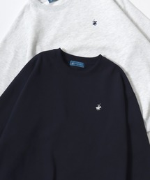 Lazar（ラザル）の「BEVERLY HILLS POLO CLUB/ビバリーヒルズポロクラブ 別注 オーバーサイズ 裏起毛 ロゴ ワンポイント刺繍 スウェット トレーナー/長袖 トップス プルオーバー/レディース メンズ（スウェット）」