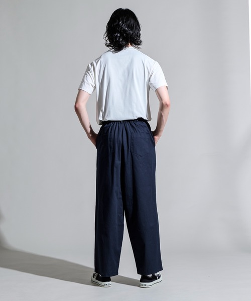 CALIFORNIA OUTFITTERS（カリフォルニア アウトフィッターズ）の「3-8B11 タック ワイド バルーンパンツ（チノパンツ・メンズ・カーキ/ベージュ/アイボリー/ネイビー・FREE）」の19枚目の写真