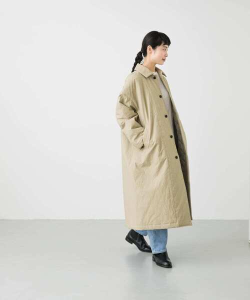 かぐれ（カグレ）の「中綿ステンカラーコート（その他アウター）」 - WEAR