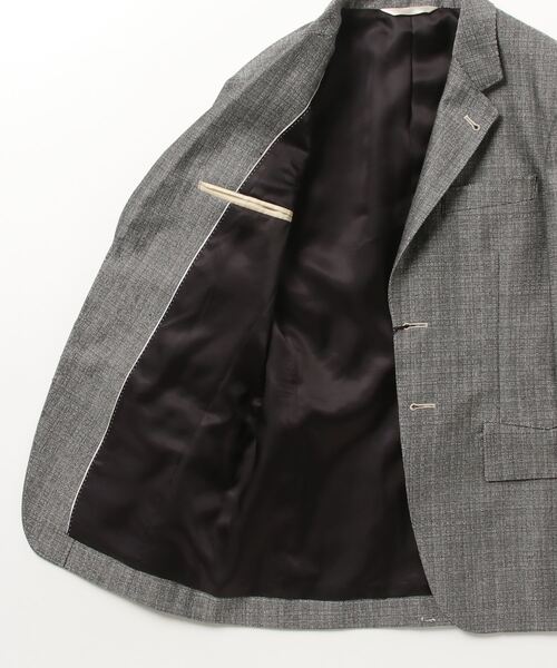 Paul Smith COLLECTION(ポールスミスコレクション)の「ウールモヘヤ ジャケット / 234197 EC2472(テーラードジャケット・メンズ・グレー・LARGE/MEDIUM/SMALL/XX-LARGE/X-LARGE)」の10枚目の写真