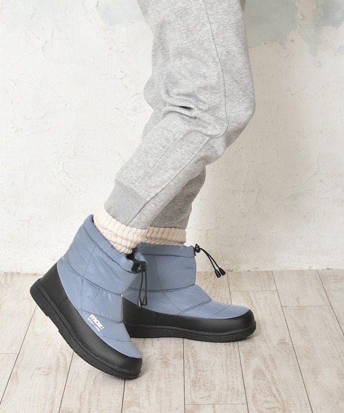 moz（モズ）の「moz(モズ) 防水 ボアライニング キルティングスノーブーツ（ブーツ・レディース・カーキ/マスタード/ブラック/ベージュ/アイボリー/シルバー/ブルー・22.5cm/23.5cm/24.5cm/25.0cm/23.0cm/24.0cm/25.5cm）」の13枚目の写真