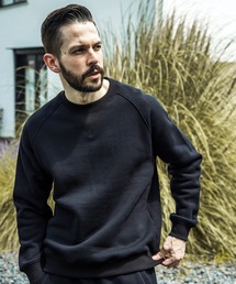 MR.OLIVE ミスターオリーブ / AZUMA URAKE RAGLAN SLEEVE GUSSET SWEAT SHIRT アズマ裏毛ラグランスリーブガセットスウェットシャツ ビッグシルエットトレーナー / M233130