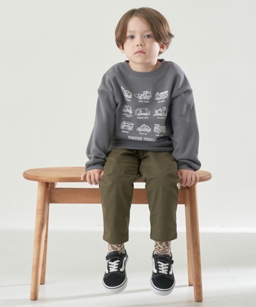 b・ROOM（ビールーム）の「テーパードパンツ（その他パンツ・キッズ・ブラック/カーキ/ベージュ・110cm/140cm/150cm/100cm/130cm/120cm）」の14枚目の写真