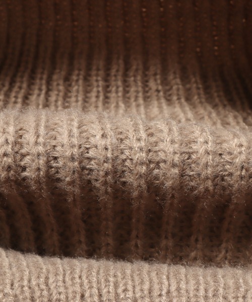 ROOPTOKYO（ループトウキョウ）の「ふわふわハーフジップニット（ニット/セーター・レディース・グレー/ミント/ブラウン・FREE）」の13枚目の写真