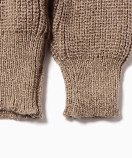 ROOPTOKYO（ループトウキョウ）の「ふわふわハーフジップニット（ニット/セーター・レディース・グレー/ミント/ブラウン・FREE）」の11枚目の写真