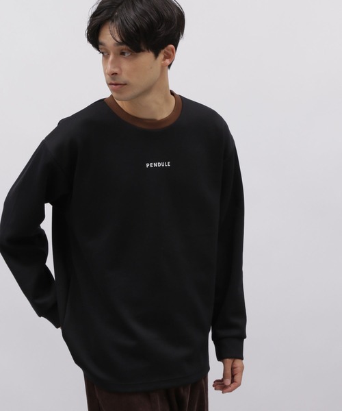 LAKOLE(ラコレ)の「ダンボールトリムロゴT / 969952(Tシャツ/カットソー・メンズ・グリーン/ホワイト/ブラック・MEDIUM/X-LARGE/LARGE)」の2枚目の写真