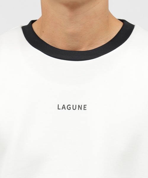 LAKOLE(ラコレ)の「ダンボールトリムロゴT / 969952(Tシャツ/カットソー・メンズ・グリーン/ホワイト/ブラック・MEDIUM/X-LARGE/LARGE)」の7枚目の写真