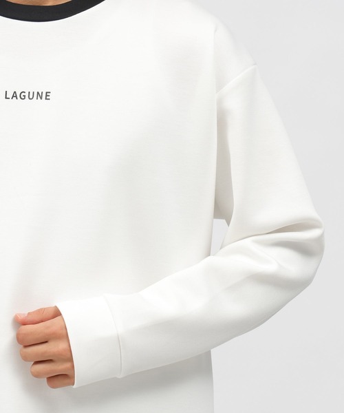 LAKOLE(ラコレ)の「ダンボールトリムロゴT / 969952(Tシャツ/カットソー・メンズ・グリーン/ホワイト/ブラック・MEDIUM/X-LARGE/LARGE)」の8枚目の写真