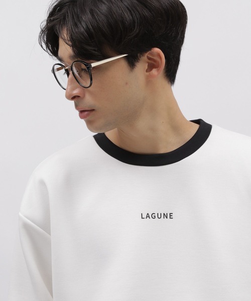 LAKOLE(ラコレ)の「ダンボールトリムロゴT / 969952(Tシャツ/カットソー・メンズ・グリーン/ホワイト/ブラック・MEDIUM/X-LARGE/LARGE)」の21枚目の写真