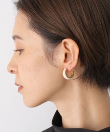 【jours heureux】パールフープピアス　979703
