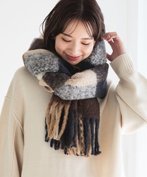 LEPSIM | 太フリンジ柄ストール 978909(ストール/ショール)