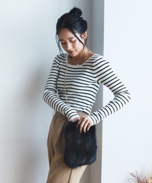 sankyo shokai | ファーショルダーバッグ チェーン(ショルダーバッグ)