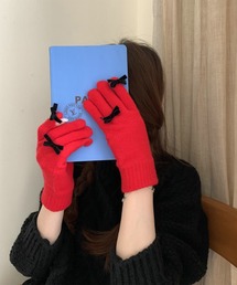 赤ツイードが大人可愛い♡【CHANEL】グローブ 手袋 手袋（レッド/赤色系）ファッション通販 - ZOZOTOWN