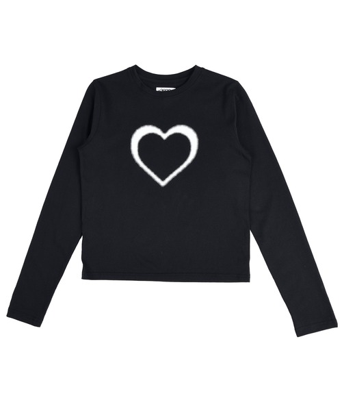 aeae(エーイーエーイー)の「Love L/S(Tシャツ/カットソー・レディース・ピンク/ブラック/ホワイト・FREE)」の7枚目の写真