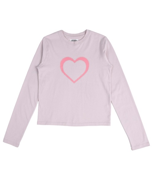 aeae(エーイーエーイー)の「Love L/S(Tシャツ/カットソー・レディース・ピンク/ブラック/ホワイト・FREE)」の10枚目の写真