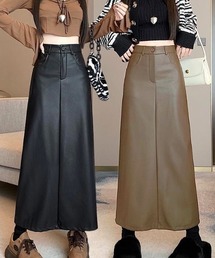 SHEENA（シーナ）の「フェイクレザーロングスカート（スカート・メンズ）」