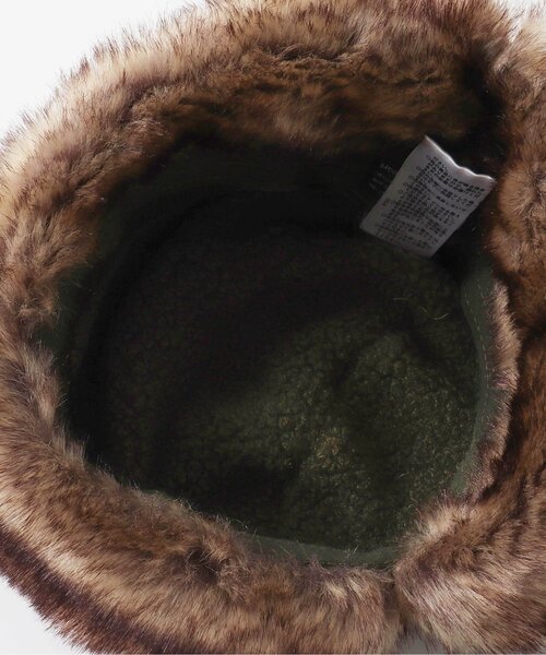 BREEZE（ブリーズ）の「ファーフライトキャップ（ハット・キッズ・カーキ/ブラウン・50/52/56/54）」の11枚目の写真