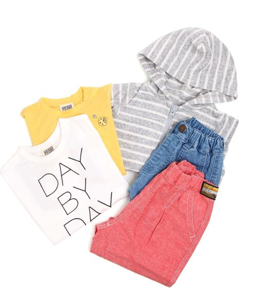 apres les cours（アプレレクール）の「星・ストライプ・ハート柄 布BOX（大）（ラッピングキット・キッズ・ゴールド/レッド/サックスブルー/ドット・FREE）」の7枚目の写真