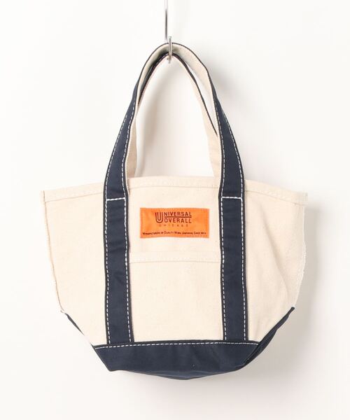 UNIVERSAL OVERALL(ユニバーサルオーバーオール)の「UNIVERSAL OVERALL / UO TOTE BAG(S) / UVO-150(トートバッグ・レディース・ネイビー/パープル/ベージュ/ブラウン/ブラック/グレー・ONESIZE)」の7枚目の写真