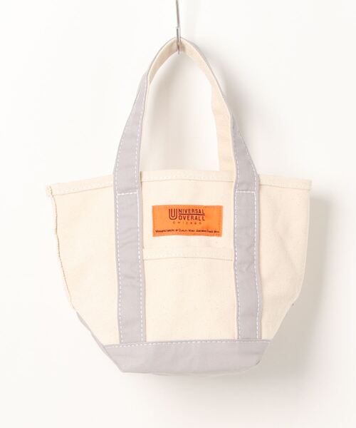 UNIVERSAL OVERALL(ユニバーサルオーバーオール)の「UNIVERSAL OVERALL / UO TOTE BAG(S) / UVO-150(トートバッグ・レディース・ネイビー/パープル/ベージュ/ブラウン/ブラック/グレー・ONESIZE)」の16枚目の写真