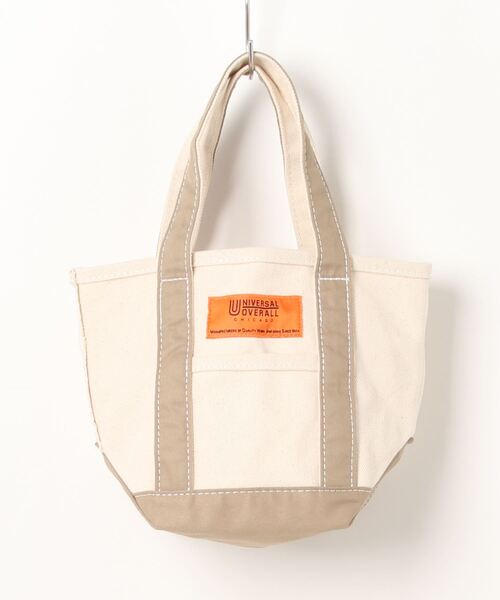 UNIVERSAL OVERALL(ユニバーサルオーバーオール)の「UNIVERSAL OVERALL / UO TOTE BAG(S) / UVO-150(トートバッグ・レディース・ネイビー/パープル/ベージュ/ブラウン/ブラック/グレー・ONESIZE)」の15枚目の写真