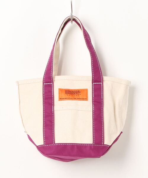 UNIVERSAL OVERALL(ユニバーサルオーバーオール)の「UNIVERSAL OVERALL / UO TOTE BAG(S) / UVO-150(トートバッグ・レディース・ネイビー/パープル/ベージュ/ブラウン/ブラック/グレー・ONESIZE)」の9枚目の写真