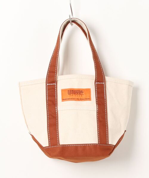 UNIVERSAL OVERALL(ユニバーサルオーバーオール)の「UNIVERSAL OVERALL / UO TOTE BAG(S) / UVO-150(トートバッグ・レディース・ネイビー/パープル/ベージュ/ブラウン/ブラック/グレー・ONESIZE)」の13枚目の写真