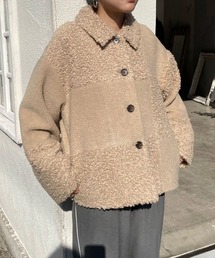 LOWRYS FARM | パッチワークボアブルソン　986979(ブルゾン)