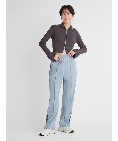 emmi（エミ）の「【emmi atelier】フロントジップカーディガン