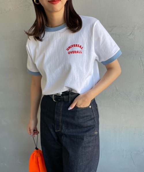 紅しょうが　UNIVERSAL OVERALL Tシャツ　リンガー 楽天市場】【送料無料】 UNIVERSAL OVERALL ユニバーサル